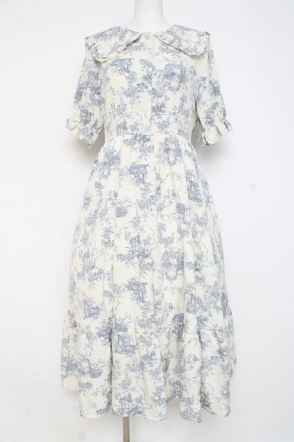 画像1: m petit by misako / トワルドジュイワンピース L  Y-26-02-27-144-LO-OP-SZ-ZY (1)