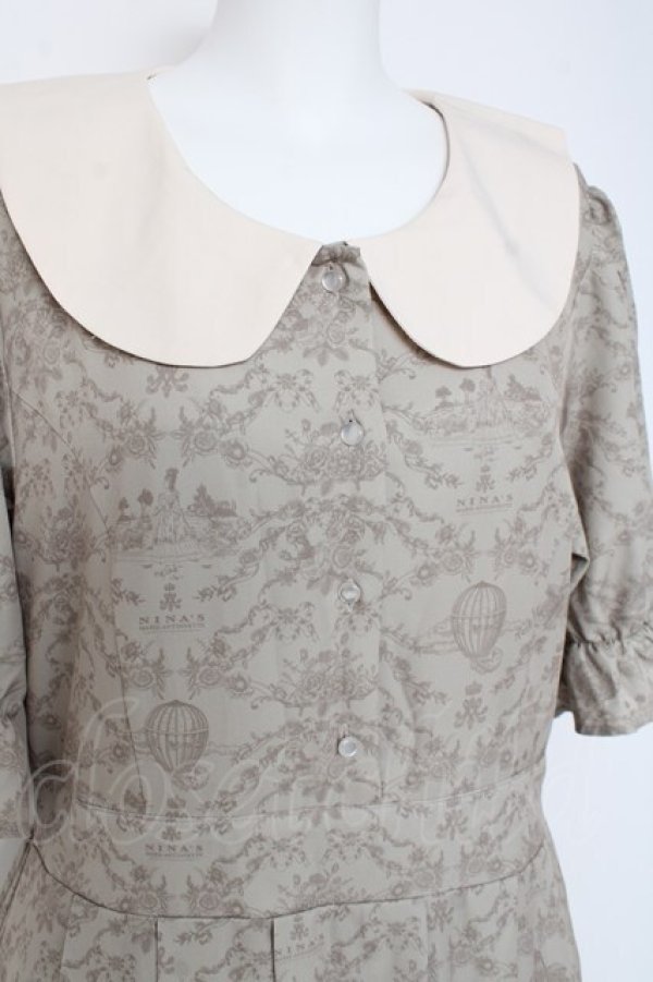 画像3: m petit by misako / NINA’Sワンピース LL 中淡橙 Y-26-02-27-146-LO-OP-SZ-ZY (3)