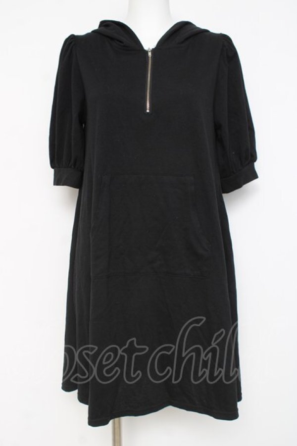 画像1: Ank Rouge / ラビットカットワンピース M 黒 Y-26-02-27-151-CA-OP-SZ-ZY (1)