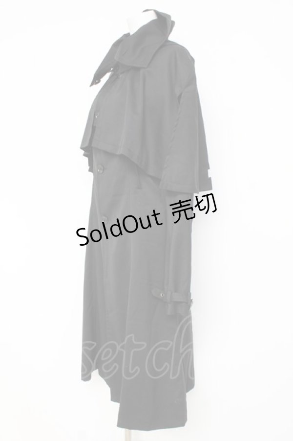 画像2: alice auaa / スリーピースミリタリーコートワンピース  黒 Y-26-02-27-160-AA-OP-AS-ZY (2)