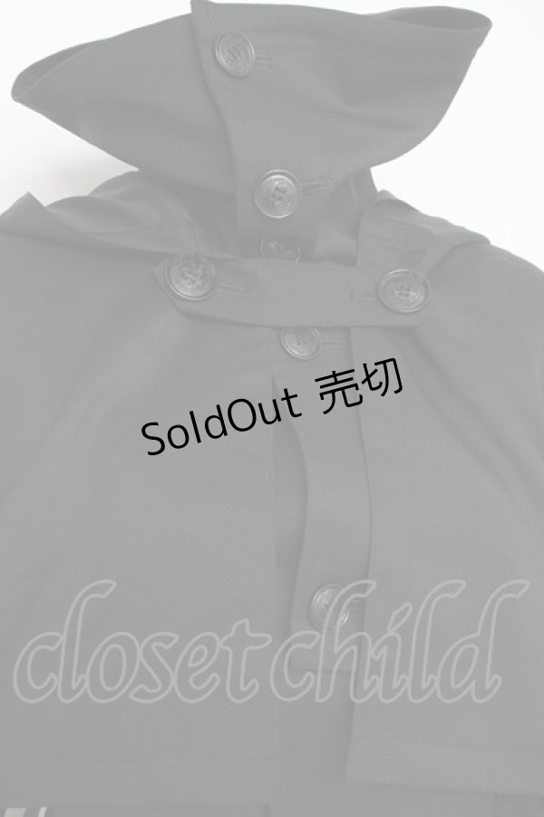 画像5: alice auaa / スリーピースミリタリーコートワンピース  黒 Y-26-02-27-160-AA-OP-AS-ZY (5)