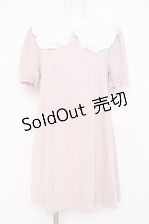 画像: Ank Rouge / はしごリボンカットワンピース  ピンク Y-26-02-27-161-CA-OP-SZ-ZY