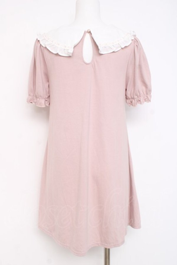 画像2: Ank Rouge / はしごリボンカットワンピース  ピンク Y-26-02-27-161-CA-OP-SZ-ZY (2)