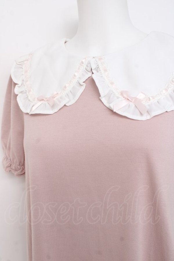 画像3: Ank Rouge / はしごリボンカットワンピース  ピンク Y-26-02-27-161-CA-OP-SZ-ZY (3)