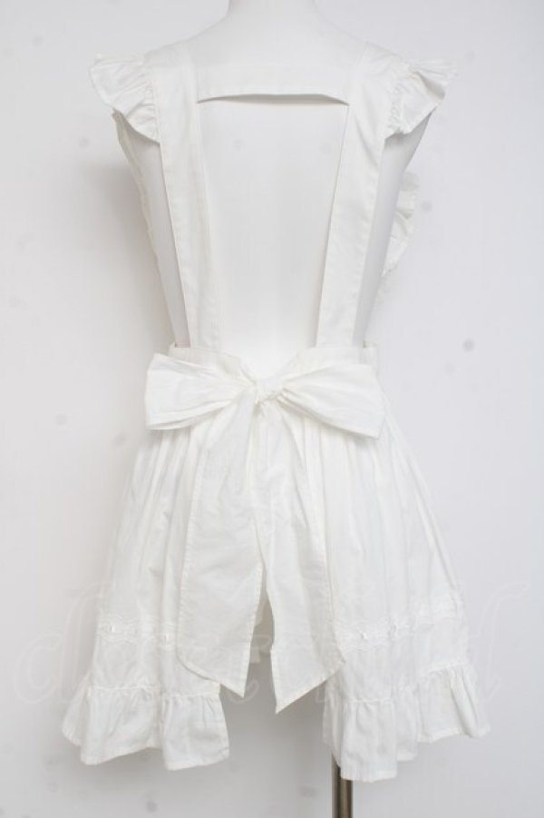 画像2: BABY, THE STARS SHINE BRIGHT / ハートエプロン  シロ Y-26-02-27-167-BA-OP-IG-ZY (2)