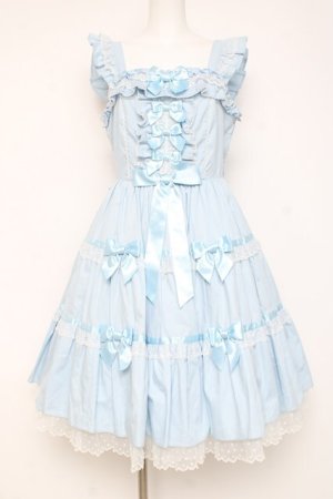 画像: Angelic Pretty / マーガレットドールジャンパースカート  サックス Y-26-02-27-174-AP-OP-IG-ZY