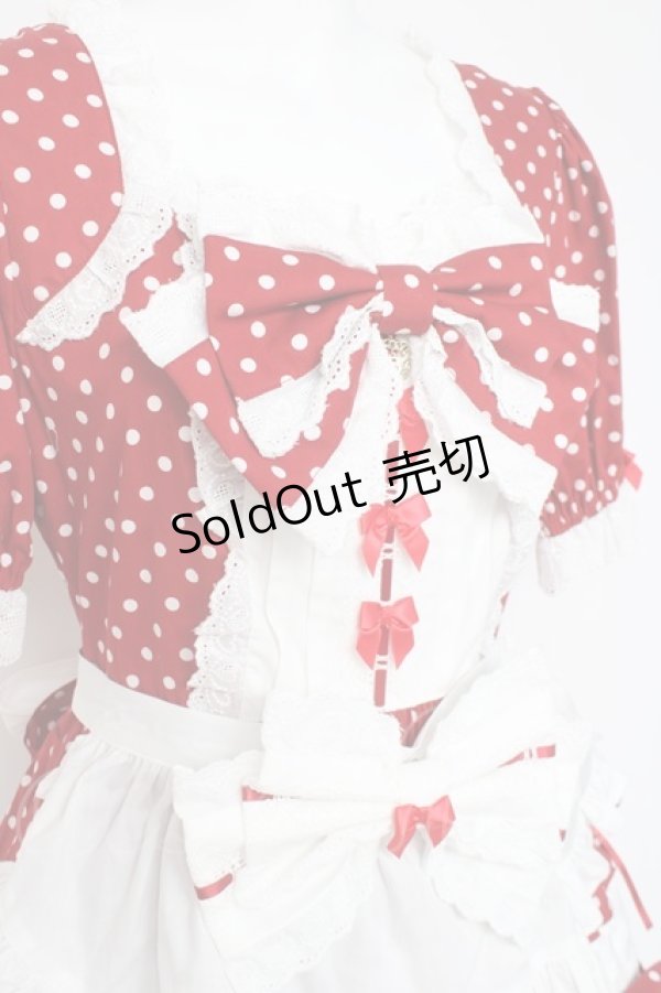 画像5: BABY, THE STARS SHINE BRIGHT / My Sweet Baby Cafe Dotワンピース  えんじ Y-26-02-27-177-BA-OP-IG-ZY (5)