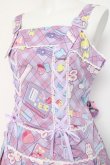 画像5: Angelic Pretty / Fancy Stationeryローウエストジャンパースカート  ラベンダー Y-26-02-27-182-AP-OP-IG-ZY (5)
