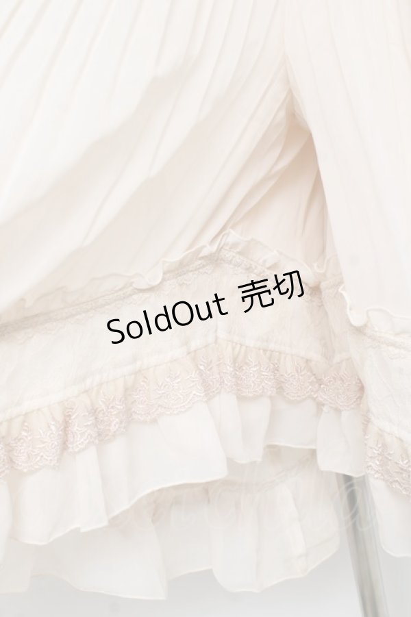 画像3: axes femme / 消しプリーツスカウチョ  生成り Y-26-02-27-189-AX-PA-SZ-ZY (3)