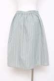 画像2: axes femme POETIQUE / ストライプリボンスカート  ミント Y-26-02-27-196-AX-SK-SZ-ZY (2)