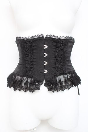 画像: ATELIER PIERROT / Frill Short Corset コルセット 1 ブラック Y-26-02-27-206-EL-TO-IG-ZY