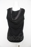 画像2: axes femme / フード付きタンクトップ  黒 Y-26-02-27-004-AX-TO-SZ-ZY (2)
