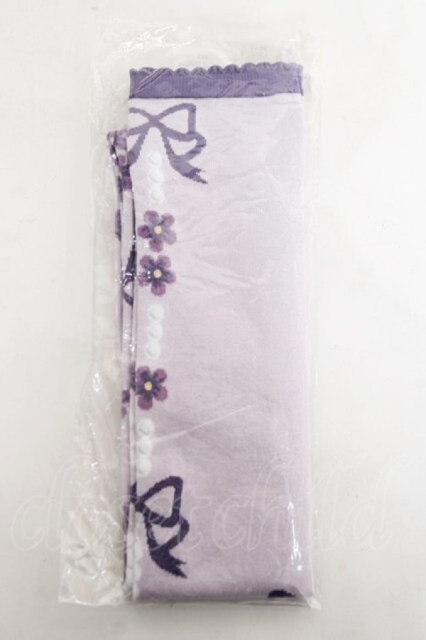 画像1: Chalmiere / フローラパールオーバーニー F ラベンダー Y-26-03-01-056-LO-ZA-SZ-ZY (1)