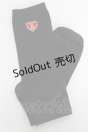 画像: BABY, THE STARS SHINE BRIGHT / BABYスクールハイソックス 22〜24 クロ Y-26-03-01-067-BA-ZA-IG-ZY