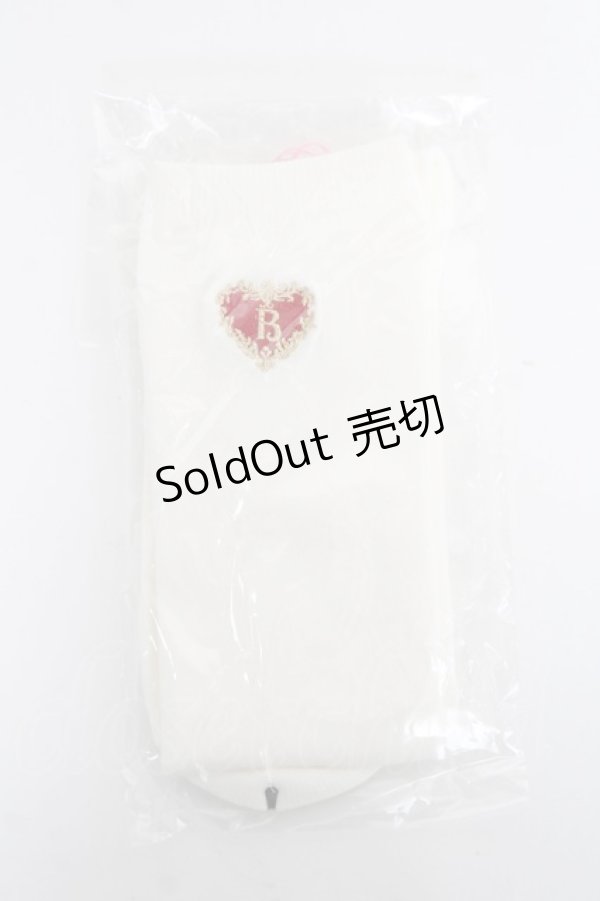 画像1: BABY, THE STARS SHINE BRIGHT / BABYスクールハイソックス 22〜24 シロ Y-26-03-01-068-BA-ZA-IG-ZY (1)