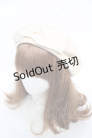 画像: m petit by misako / AMリボンサーモベレー  生成り Y-26-03-01-078-LO-AC-SZ-ZTK048