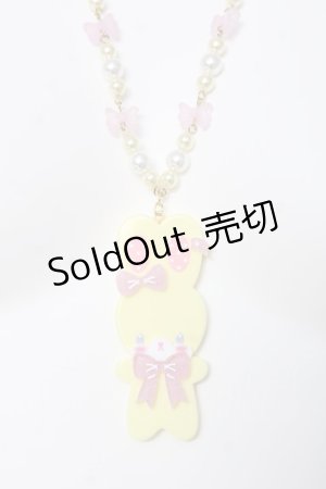 画像: Angelic Pretty / Fancyリリカルバニーネックレス  イエロー Y-26-03-01-005-AP-AC-IG-ZY