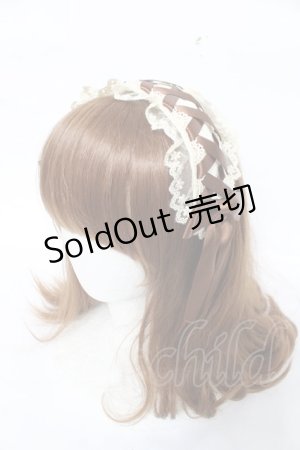 画像: Amavel / Romantic Heroineヘッドドレスカチューシャ  ブラウン Y-26-03-01-080-CA-AC-SZ-ZY