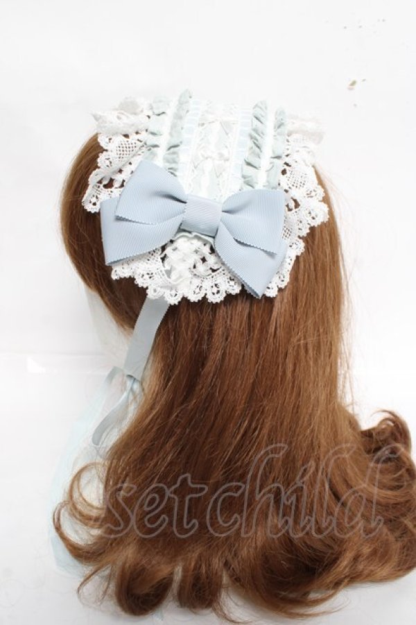 画像2: BABY, THE STARS SHINE BRIGHT / Maison de Petite Rubanヘッドドレス  ペールミント Y-26-03-01-096-BA-AC-SZ-ZY (2)