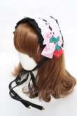 画像1: Angelic Pretty / Decoration Strawberryヘッドドレス  クロ Y-26-03-01-098-AP-AC-IG-ZY (1)
