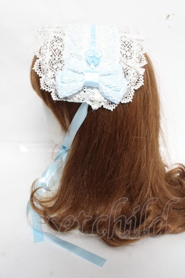 画像2: BABY, THE STARS SHINE BRIGHT / Maison de Petite Rubanヘッドドレス  サックス Y-26-03-01-100-BA-AC-IG-ZY (2)