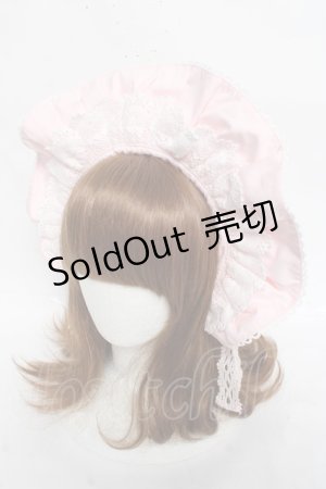 画像: Angelic Pretty / トーションレースブリム付カチューシャ  ピンク Y-26-03-01-105-AP-AC-IG-ZY