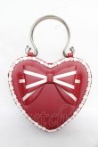 画像1: BABY, THE STARS SHINE BRIGHT / リボンハートバッグ  えんじ Y-26-03-01-114-BA-BG-IG-ZY (1)