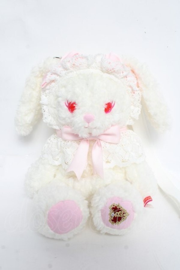 画像1: BABY, THE STARS SHINE BRIGHT / うさくみゃポシェット  シロ Y-26-03-01-118-BA-AC-IG-ZY (1)