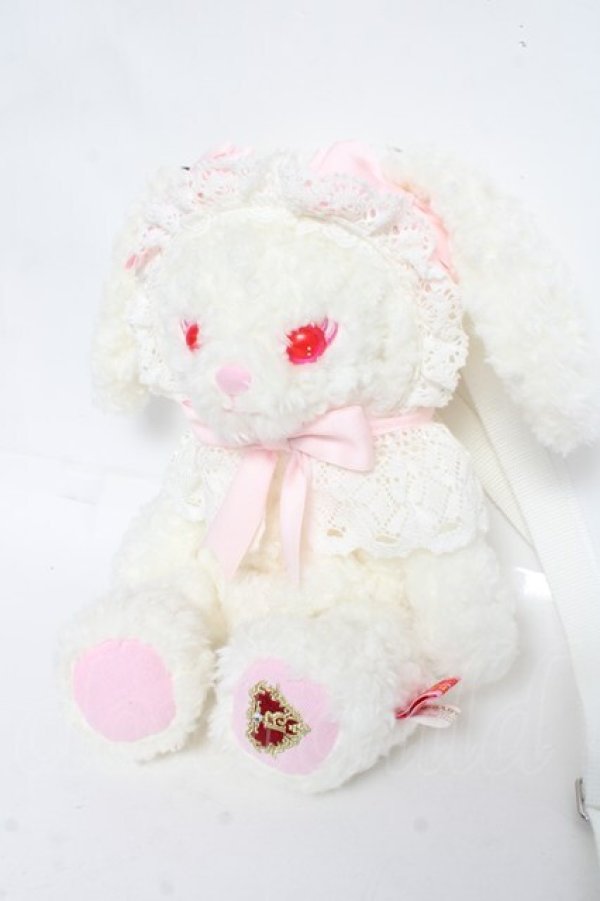 画像2: BABY, THE STARS SHINE BRIGHT / うさくみゃポシェット  シロ Y-26-03-01-118-BA-AC-IG-ZY (2)