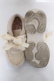 画像5: m petit by misako / レーススニーカー M 生成り Y-26-03-01-119-LO-SH-SZ-ZY (5)