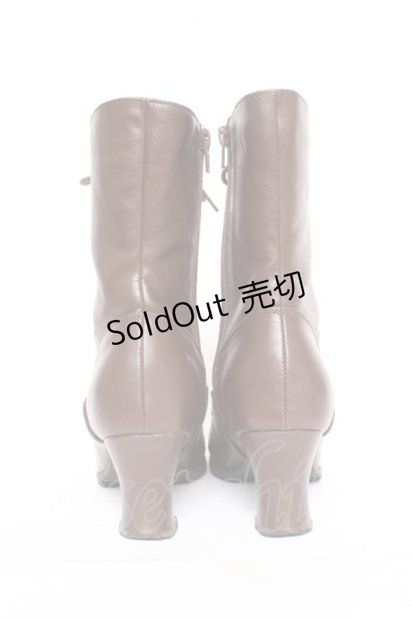 画像3: an another angelus / レトロヒールレースアップブーツ M ブラウン Y-26-03-01-123-CA-SH-SZ-ZY (3)