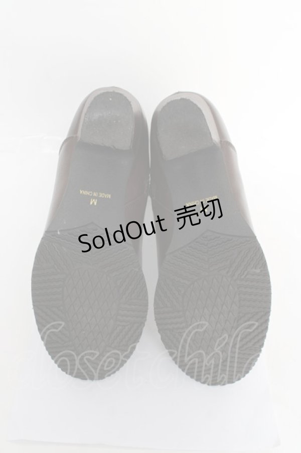 画像5: an another angelus / レトロヒールレースアップブーツ M ブラウン Y-26-03-01-123-CA-SH-SZ-ZY (5)