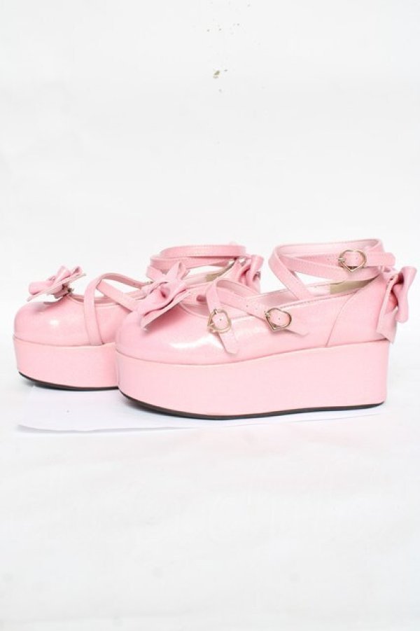 画像2: Angelic Pretty / Dreamy Twinkleシューズ S ピンク Y-26-03-01-126-AP-SH-IG-ZY (2)