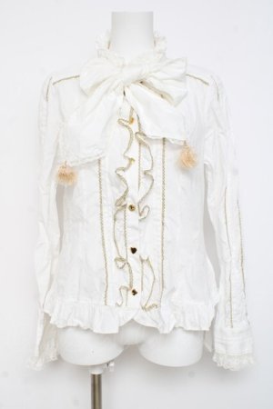 画像: Angelic Pretty / Dollsボウタイブラウス  白 Y-26-03-01-130-AP-BL-SZ-ZY