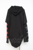 画像2: KILLSTAR / skull print black hoodie  黒 Y-26-03-01-149-PU-TO-SZ-ZY (2)