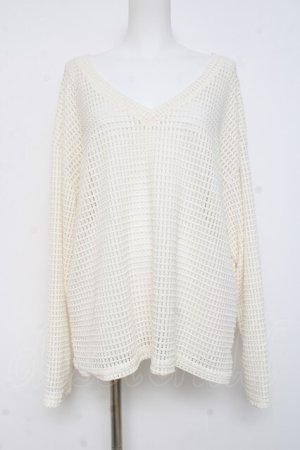 画像: LOLITA / メッシュトップス L 生成り Y-26-03-01-151-LO-TO-SZ-ZY