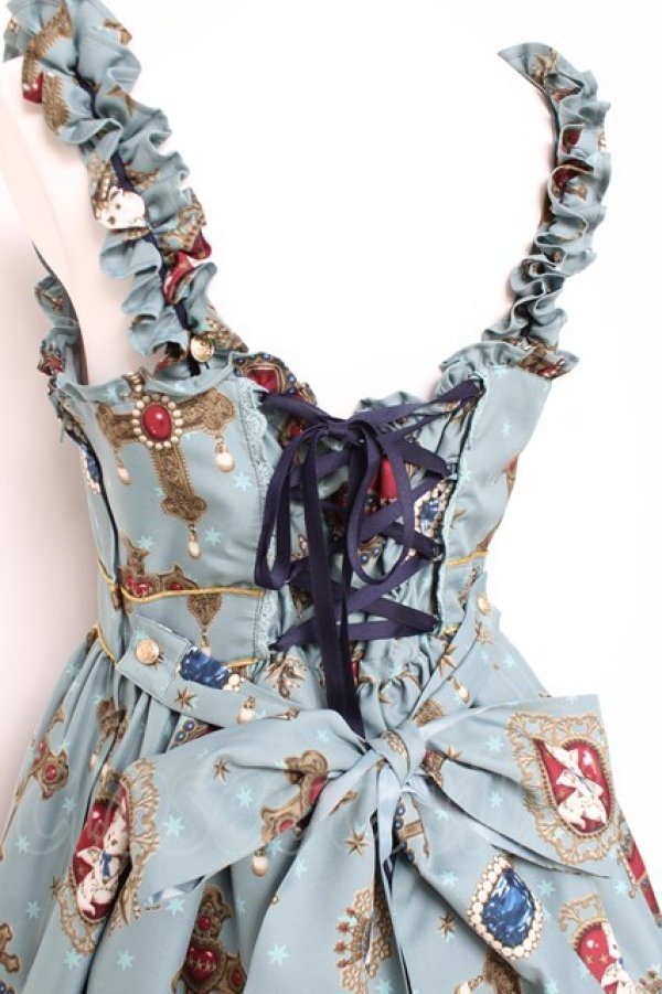 画像4: Angelic Pretty / Noble Collectionジャンパースカート  ミント Y-26-03-01-152-AP-OP-SZ-ZY (4)