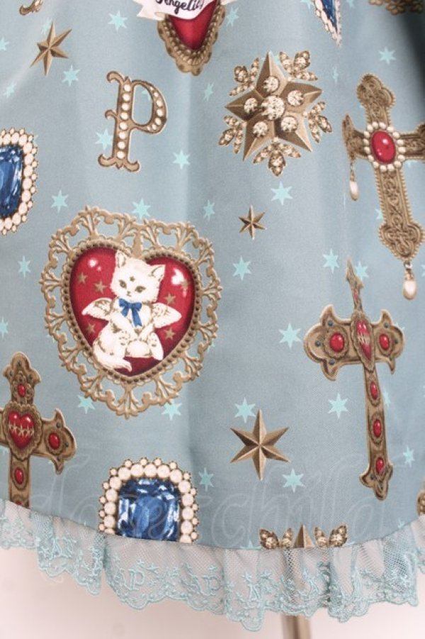 画像6: Angelic Pretty / Noble Collectionジャンパースカート  ミント Y-26-03-01-152-AP-OP-SZ-ZY (6)