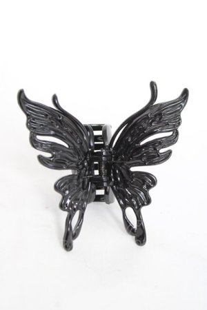 画像: PUNK / バタフライヘアクリップ  黒 Y-26-03-01-021-PU-ZA-SZ-ZY
