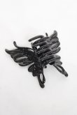 画像2: PUNK / バタフライヘアクリップ  黒 Y-26-03-01-021-PU-ZA-SZ-ZY (2)