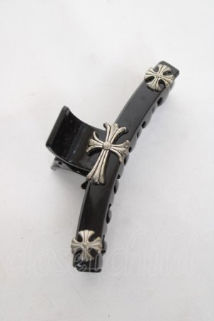 画像: PUNK / クロスヘアクリップ  黒 Y-26-03-01-022-PU-ZA-SZ-ZY