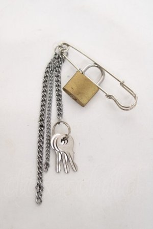 画像: PUNK / 南京錠ピン   Y-26-03-01-023-PU-ZA-SZ-ZY