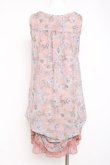 画像2: axes femme / 花柄チュニ  ピンク Y-26-03-01-163-AX-OP-SZ-ZY (2)