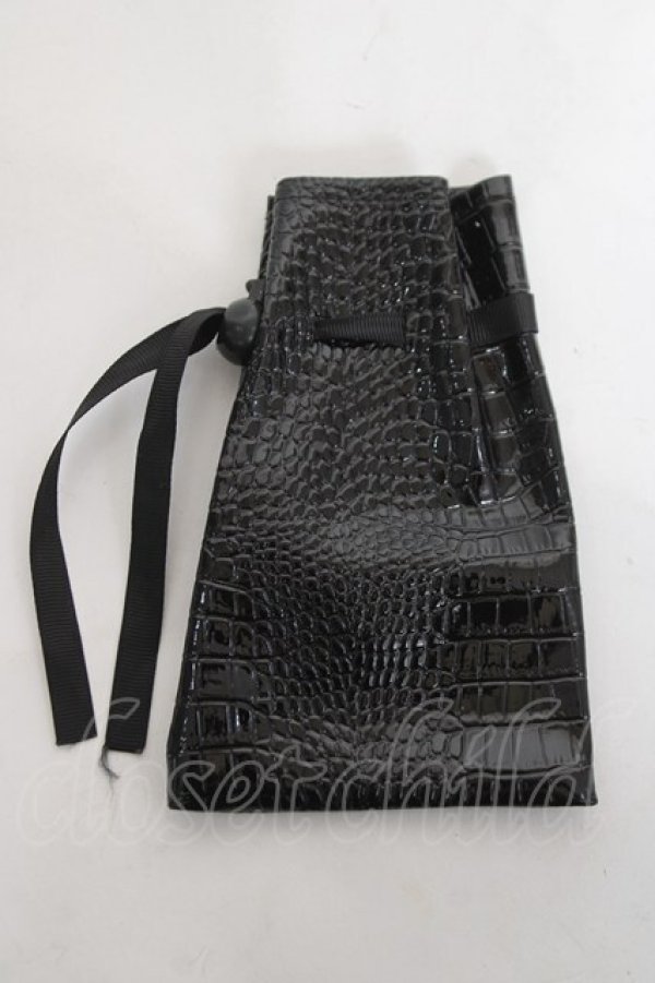 画像2: PUNK / デビルアイ巾着  黒 Y-26-03-01-024-PU-ZA-SZ-ZY (2)