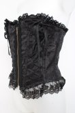 画像2: ATELIER PIERROT / Lace Up Long Corset  黒 Y-26-03-01-168-EL-TO-SZ-ZY (2)