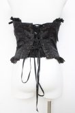 画像3: ATELIER PIERROT / Lace Up Long Corset  黒 Y-26-03-01-168-EL-TO-SZ-ZY (3)