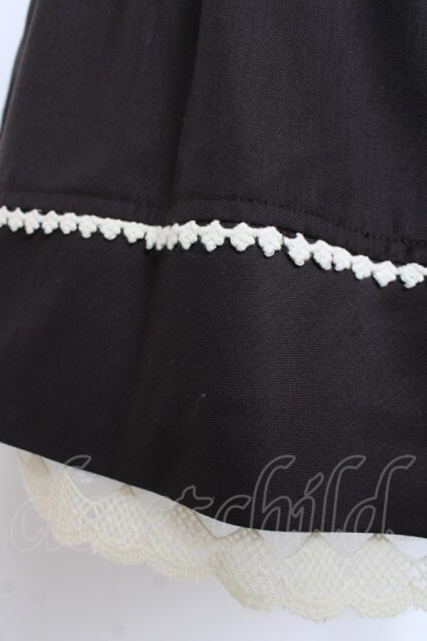 画像3: Blue rouge / コルセット風スカート  茶 Y-26-03-01-171-CA-SK-SZ-ZY (3)