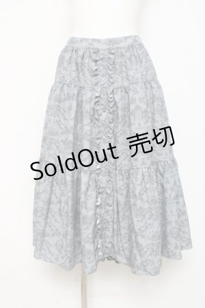 画像: m petit by misako / NINA'S RVパニエスカート  グレー Y-26-03-01-173-LO-SK-SZ-ZY