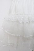 画像3: axes femme POETIQUE / ボリュームティアードミニスカート M 白 Y-26-03-01-175-AX-SK-SZ-ZY (3)