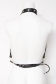 画像3: PUNK / チェーンデザインハーネスベルト  黒 Y-26-03-01-026-PU-ZA-SZ-ZY (3)